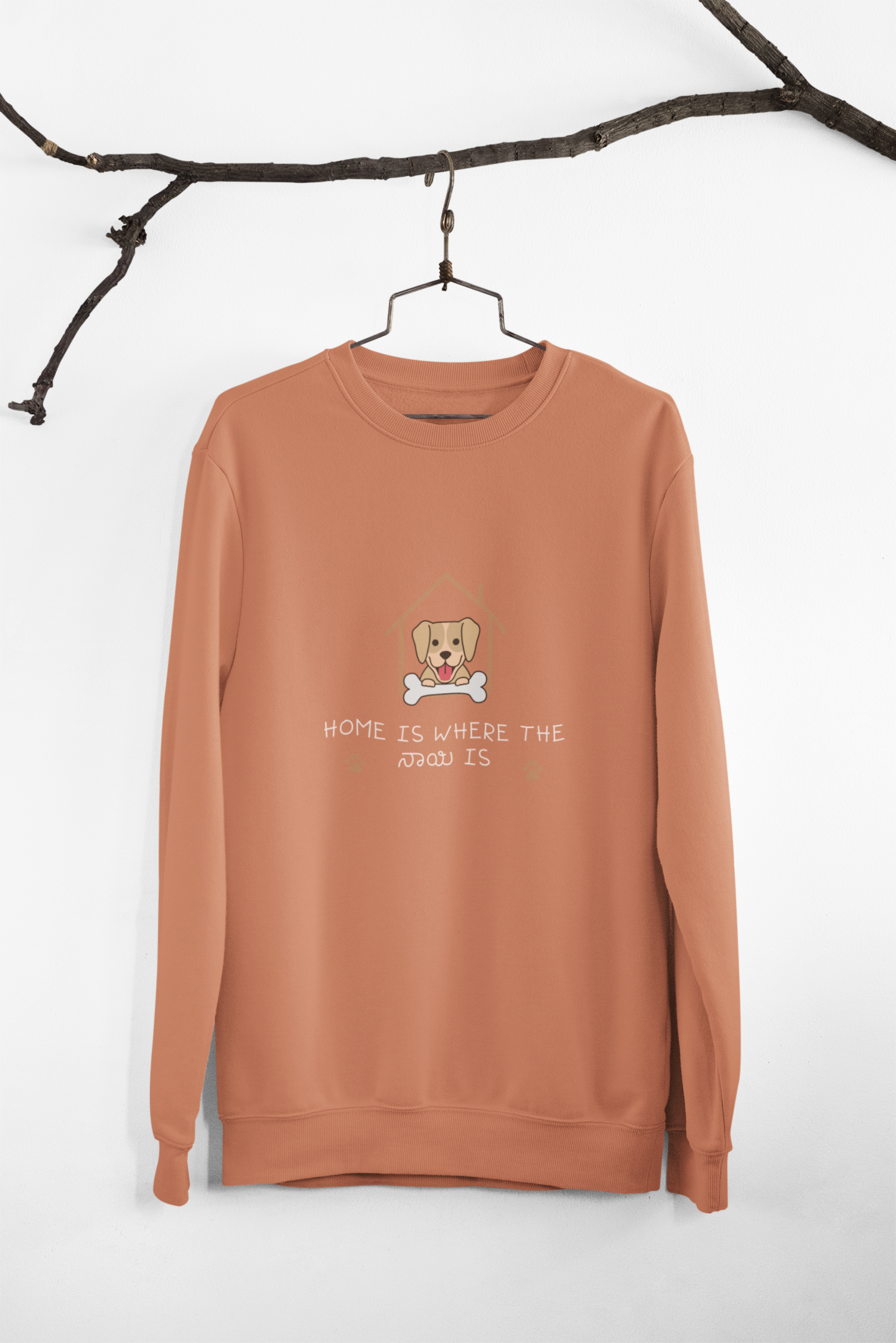 The Dog & Me Sweatshirt Kannada