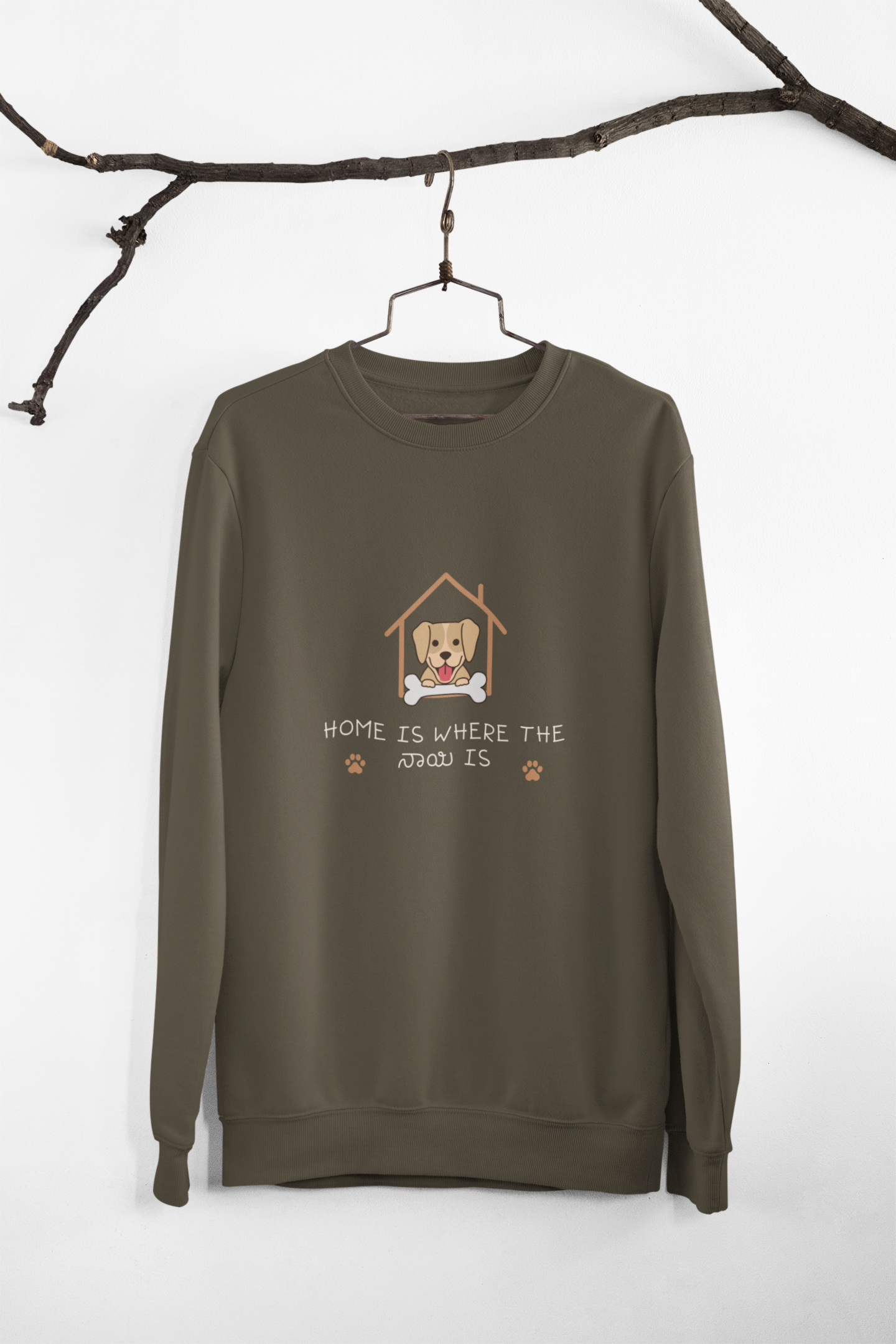 The Dog & Me Sweatshirt Kannada